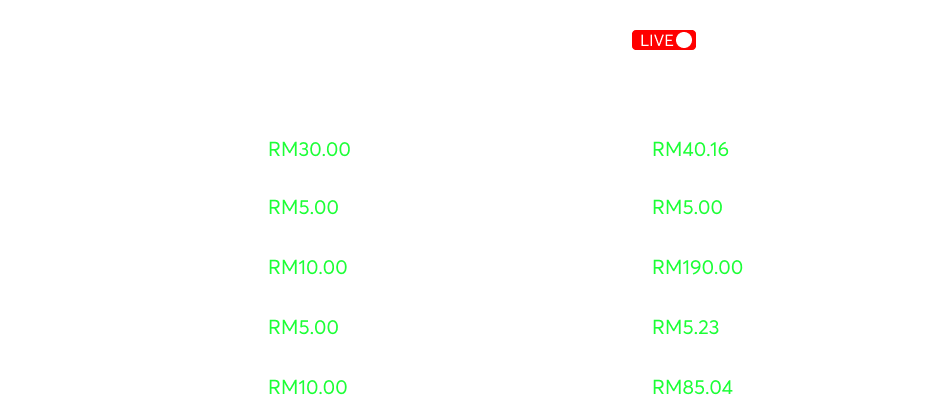Live Transaction (1)