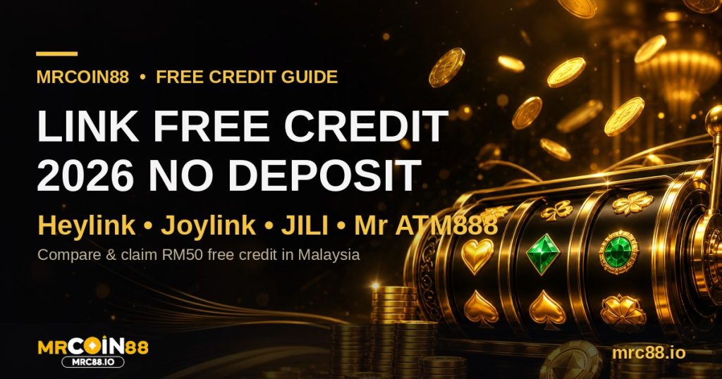Link free credit 2026 no deposit Malaysia - MrCoin88 (MrC88) free credit RM50 guide