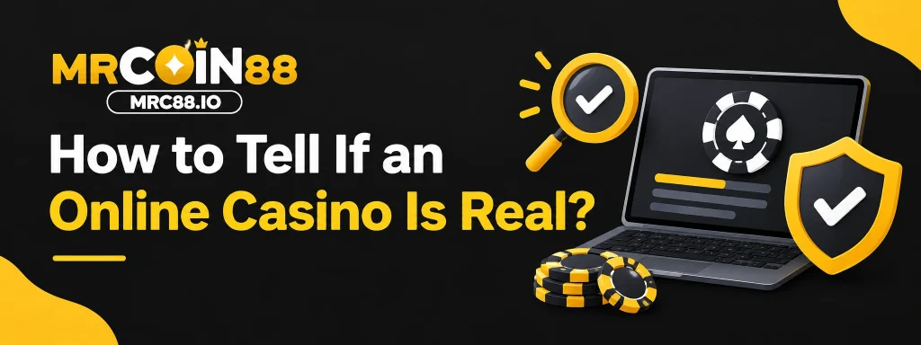 Mrc88: How to tell online casino is real